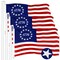 G128 3 Pack: Betsy Ross 1776 Flag | 2.5x4 Ft | ToughWeave Series Embroidered 300D Polyester | Historical Flag, Embroidered Design, Indoor/Outdoor, Brass Grommets
